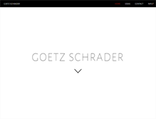 Tablet Screenshot of goetz-schrader.com